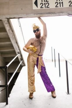 Fringe Co Gold Metallic Party Wrap