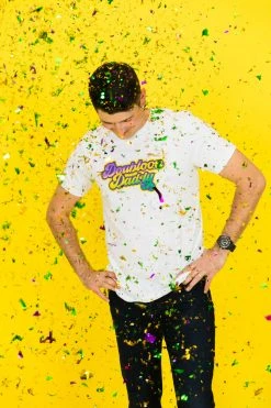 Fringe Co Doubloon Daddy Mardi Gras Party Tee Party Collection