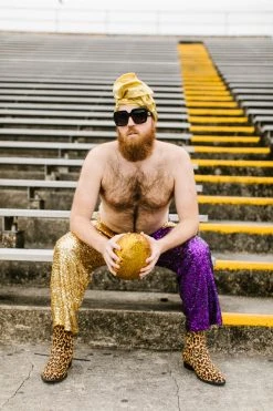 Fringe Co Gold Metallic Party Wrap