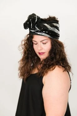 Fringe Co Black And Silver Firecracker Party Wrap 9 Fringe Co Black And Silver Firecracker Party Wrap