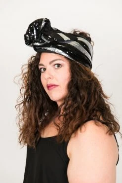 Fringe Co Black And Silver Firecracker Party Wrap 10 Fringe Co Black And Silver Firecracker Party Wrap