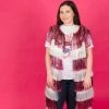Fringe Co Shop Spring Sparkles The Pretty In Pink Pink And Iridescent Tinsel Duster