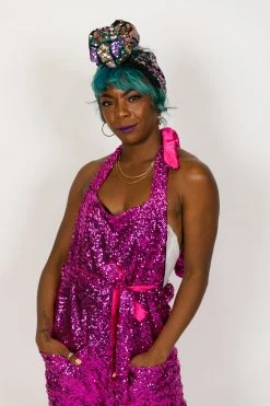 Fringe Co Stained Glass Sequin Party Wrap Party Wraps