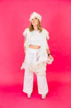 Fringe Co Iridescent Fringe Duster Totally Tinsel Collection