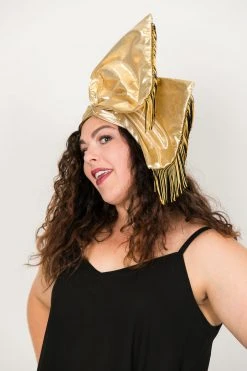 Fringe Co Gold With Black And Gold Fringe Party Wrap Party Wraps