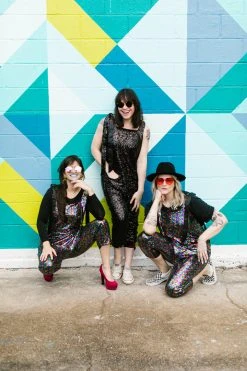 Fringe Co Sequin Collection Black Sequin Party Jumpsuit 7 Fringe Co Sequin Collection Black Sequin Party Jumpsuit