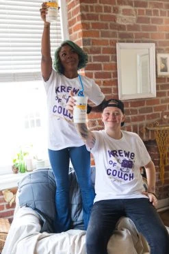 Fringe Co Party Collection Krewe Of Couch Mardi Gras Party Tee