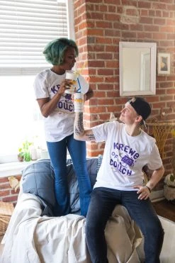 Fringe Co Party Collection Krewe Of Couch Mardi Gras Party Tee