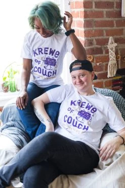 Fringe Co Party Collection Krewe Of Couch Mardi Gras Party Tee