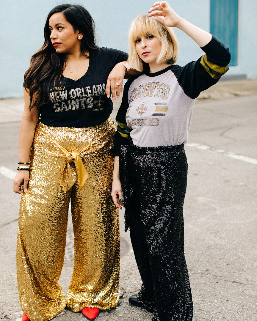 Fringe Co Gold High Waisted Sequin Party Pant Sequin Collection 12 Fringe Co Gold High Waisted Sequin Party Pant Sequin Collection