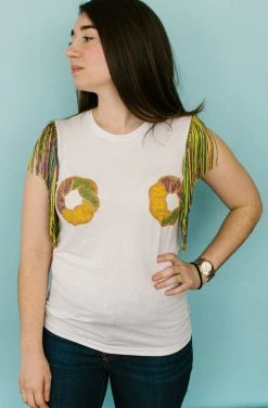 Fringe Co The Queen Cakes Shirt Party Tees