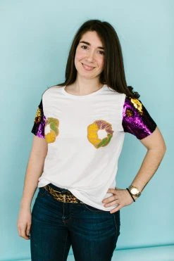 Fringe Co The Queen Cakes Shirt Party Tees