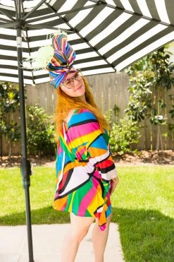 Fringe Co Shop Spring Sparkles 70's Geometric Tunic