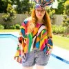 Fringe Co Shop Spring Sparkles 70's Geometric Tunic