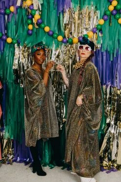 Fringe Co Rainbow Dot Long Caftan Caftan Club Collection
