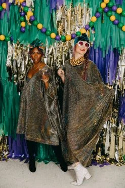 Fringe Co Rainbow Dot Long Caftan Caftan Club Collection