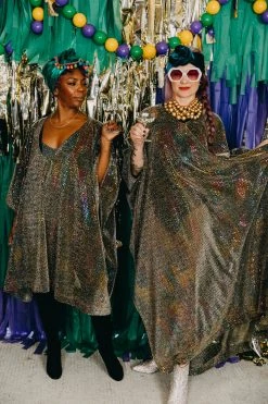 Fringe Co Rainbow Dot Long Caftan Caftan Club Collection