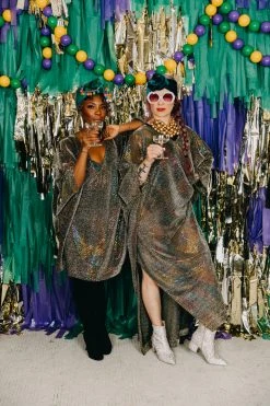 Fringe Co Rainbow Dot Long Caftan Caftan Club Collection