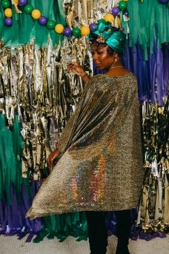 Fringe Co Rainbow Dot Short Caftan