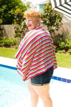 Fringe Co Candy Stripe Tunic