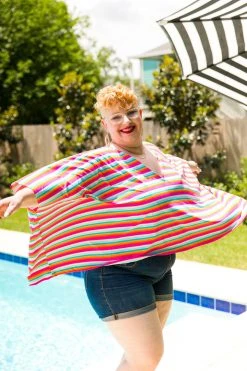 Fringe Co Candy Stripe Tunic