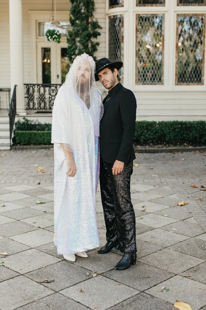 Fringe Co Iridescent Sequin Long Caftan Shop Spring Sparkles 16 Fringe Co Iridescent Sequin Long Caftan Shop Spring Sparkles