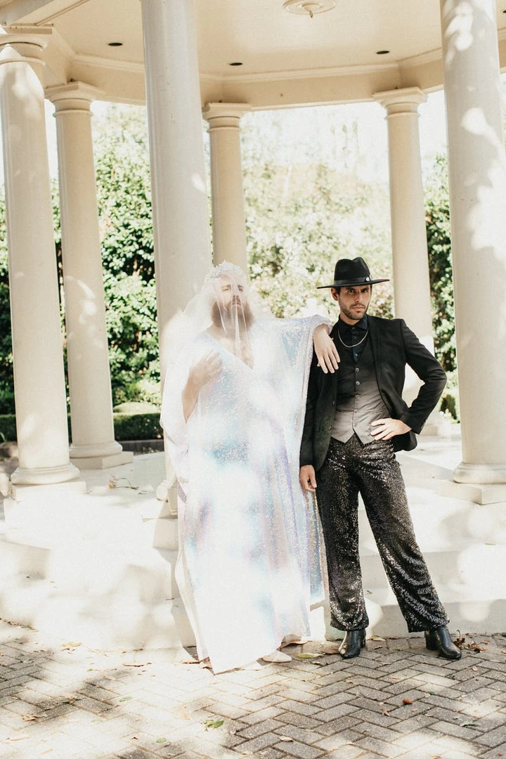 Fringe Co Iridescent Sequin Long Caftan Shop Spring Sparkles 14 Fringe Co Iridescent Sequin Long Caftan Shop Spring Sparkles