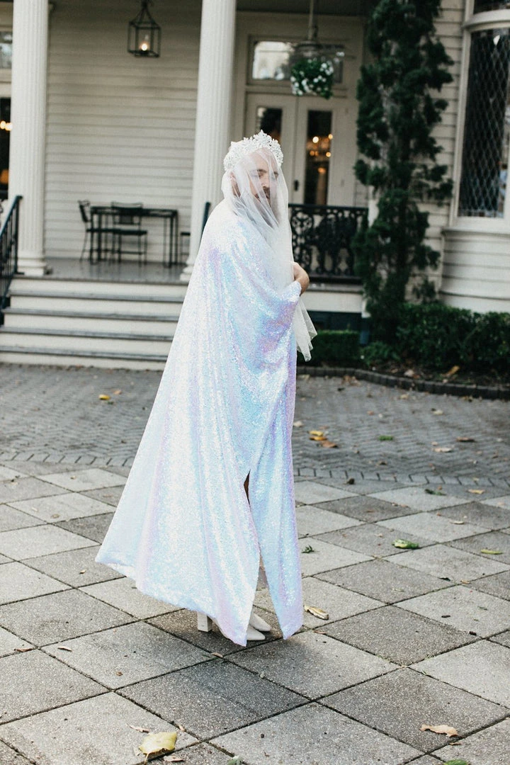 Fringe Co Iridescent Sequin Long Caftan Shop Spring Sparkles 8 Fringe Co Iridescent Sequin Long Caftan Shop Spring Sparkles