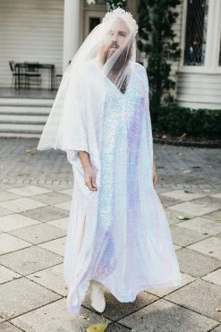 Fringe Co Iridescent Sequin Long Caftan Shop Spring Sparkles 30 Fringe Co Iridescent Sequin Long Caftan Shop Spring Sparkles