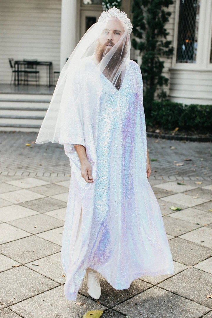 Fringe Co Iridescent Sequin Long Caftan Shop Spring Sparkles 15 Fringe Co Iridescent Sequin Long Caftan Shop Spring Sparkles