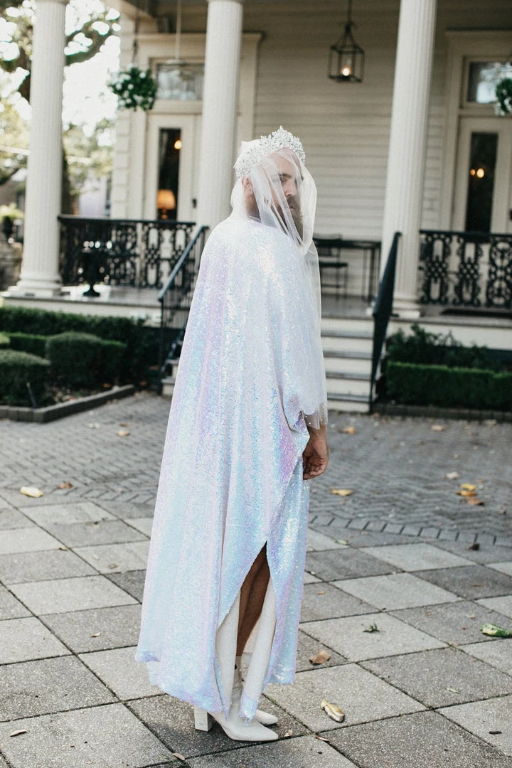 Fringe Co Iridescent Sequin Long Caftan Shop Spring Sparkles 4 Fringe Co Iridescent Sequin Long Caftan Shop Spring Sparkles