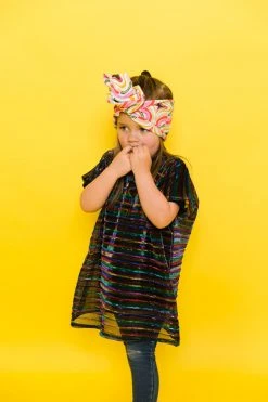 Fringe Co Party Wraps Mini Rainbow Abstract Print Party Wrap