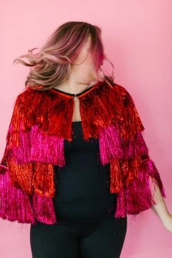 Fringe Co The Lover Tinsel Jacket Totally Tinsel Collection
