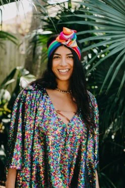 fringe co shop 29 Fringe Co Shop Spring Sparkles Rainbow Chiffon Stripe Party Wrap