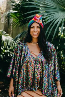 Fringe Co Shop Spring Sparkles Rainbow Chiffon Stripe Party Wrap 11 Fringe Co Shop Spring Sparkles Rainbow Chiffon Stripe Party Wrap