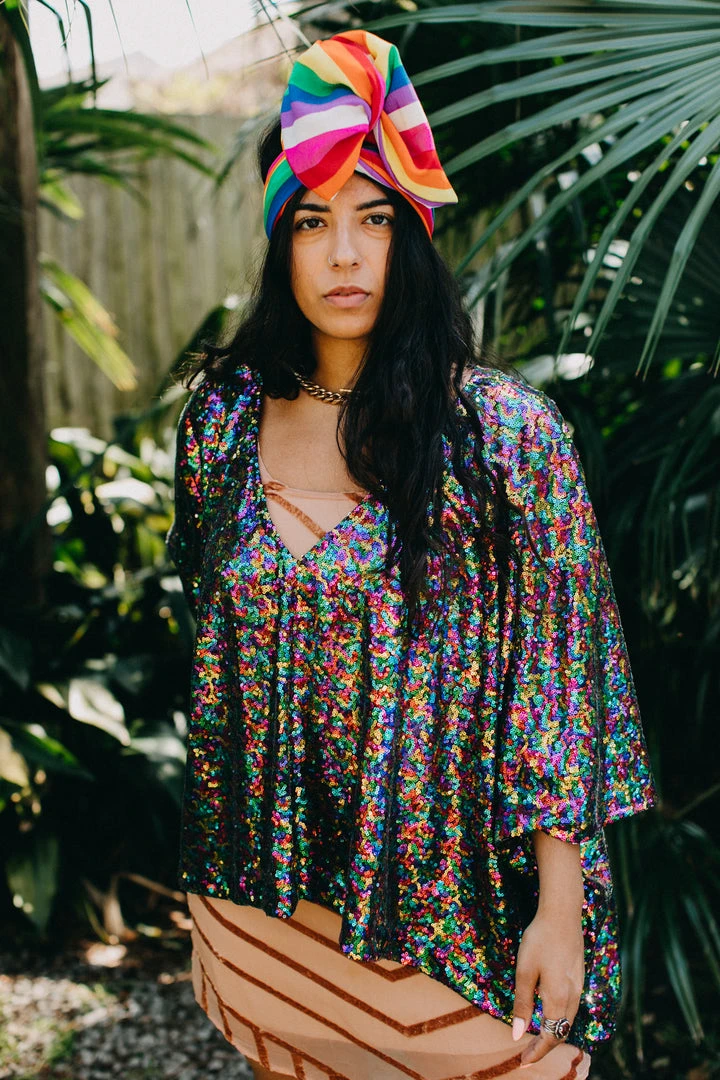 Fringe Co Shop Spring Sparkles Rainbow Chiffon Stripe Party Wrap 9 Fringe Co Shop Spring Sparkles Rainbow Chiffon Stripe Party Wrap