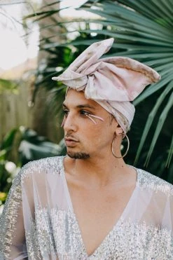 Fringe Co Party Wraps Pink Watercolor Tie Dye Party Wrap