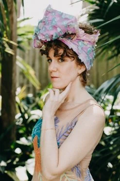 Fringe Co Ombre Rainbow Floral Party Wrap