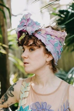 Fringe Co Ombre Rainbow Floral Party Wrap