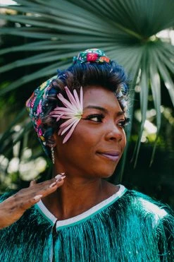 Fringe Co Party Wraps Green Floral Party Wrap