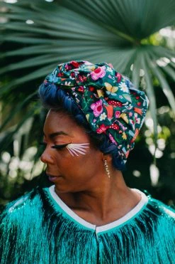 Fringe Co Party Wraps Green Floral Party Wrap