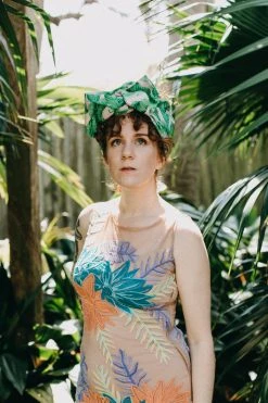 Fringe Co Pink Palm Party Wrap Shop Spring Sparkles