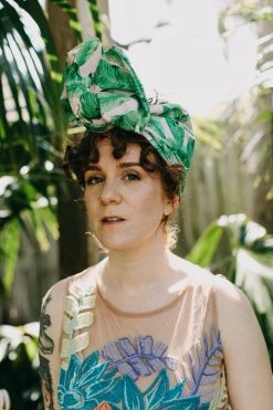 Fringe Co Pink Palm Party Wrap Shop Spring Sparkles