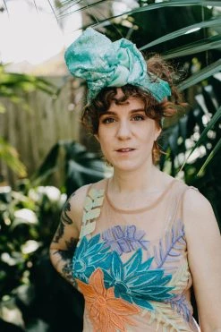 Fringe Co Mint Sequin Party Wrap