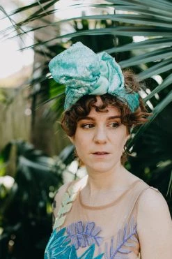 Fringe Co Mint Sequin Party Wrap