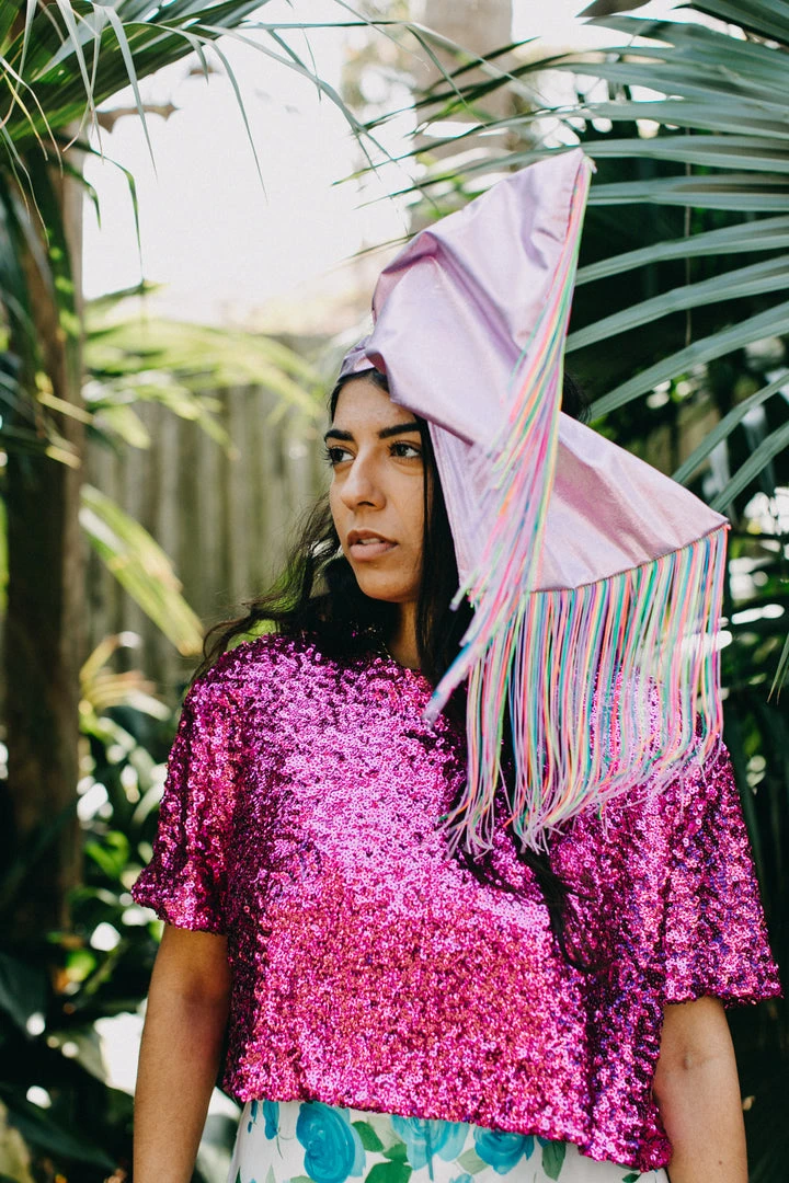 Fringe Co Purple Metallic With Neon Rainbow Fringe Party Wrap Shop Spring Sparkles 2 Fringe Co Purple Metallic With Neon Rainbow Fringe Party Wrap Shop Spring Sparkles