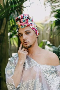 Fringe Co Pink Floral Party Wrap Shop Spring Sparkles