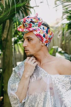 Fringe Co Pink Floral Party Wrap Shop Spring Sparkles