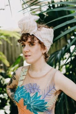 Fringe Co White On Nude Sequin Embroidered Party Wrap Shop Spring Sparkles