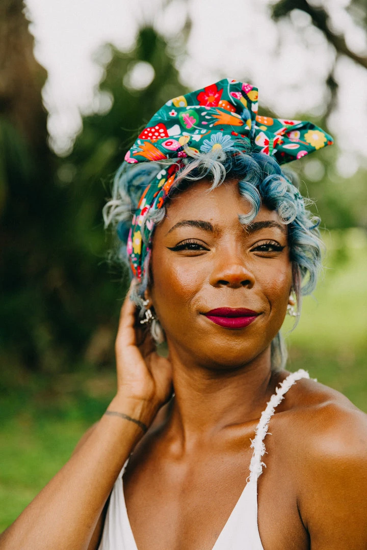 Fringe Co Green Floral Mini Party Wrap Kids Shirts 4 Fringe Co Green Floral Mini Party Wrap Kids Shirts